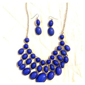 Lia Sophia necklace and earrings.